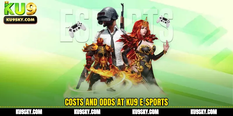 Costs and odds at KU9 e-sports