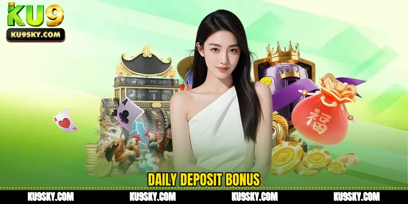 Daily deposit bonus