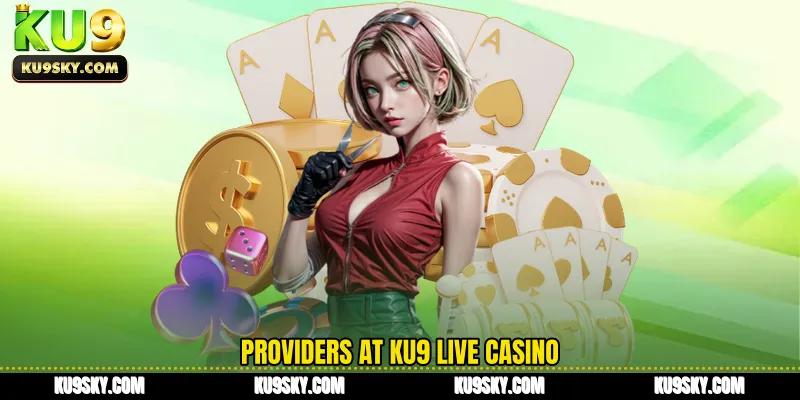 Providers at KU9 live casino